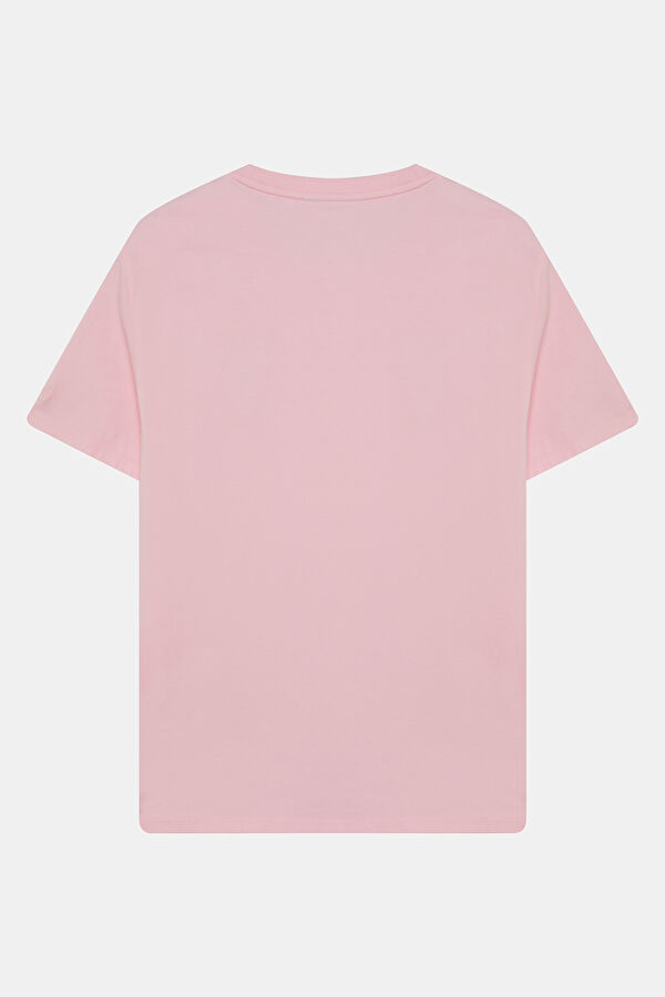 Açık Pembe Kadın T-Shirt 2