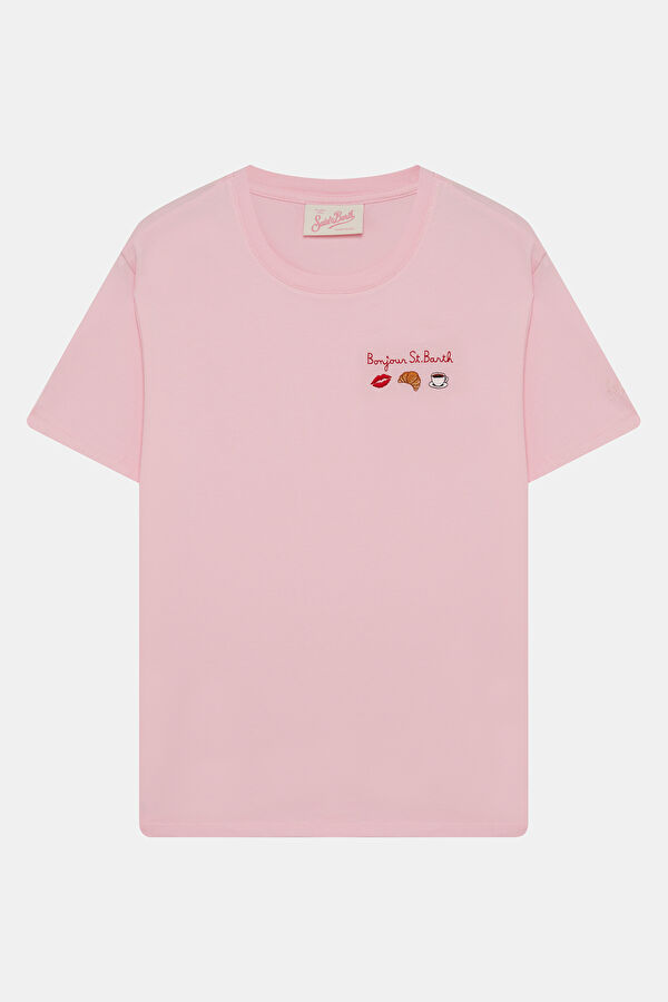 Açık Pembe Kadın T-Shirt