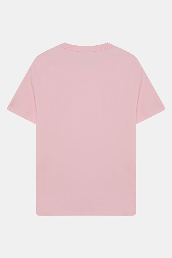 Açık Pembe Kadın T-Shirt 2