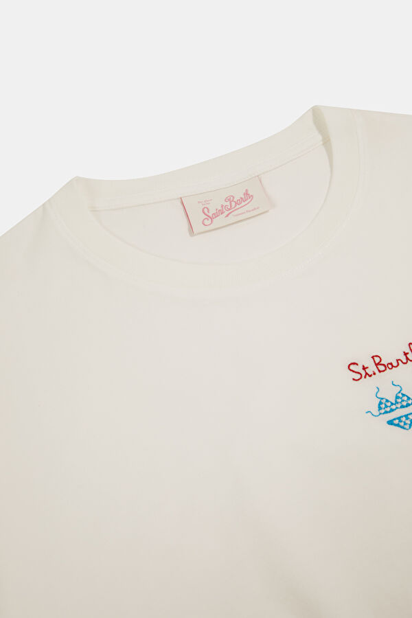 White Women's T-Shirt 3