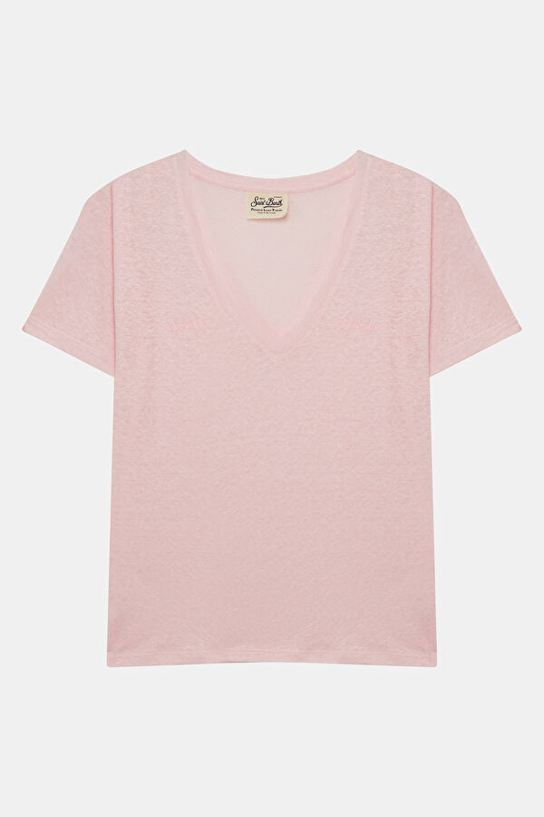 Pembe Kadın T-Shirt