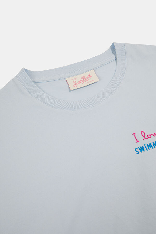 Açık Mavi Kadın T-Shirt 3