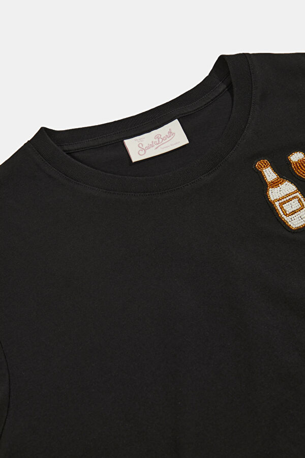 Siyah Kadın T-Shirt 3