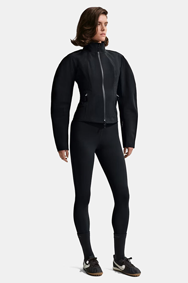X Jacquemus Dar Kalıp Siyah Wide Leg Kadın Pantolon
