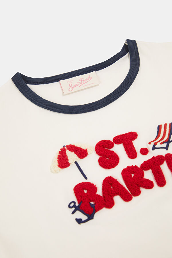 Beyaz Çocuk T-Shirt 3