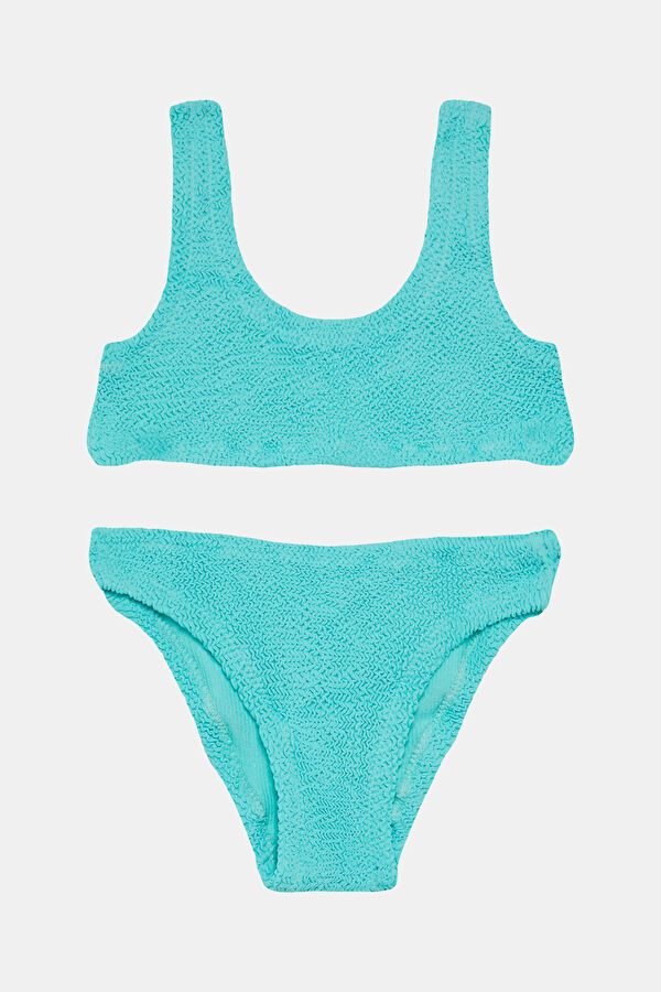 Su Yeşili Çocuk Bikini