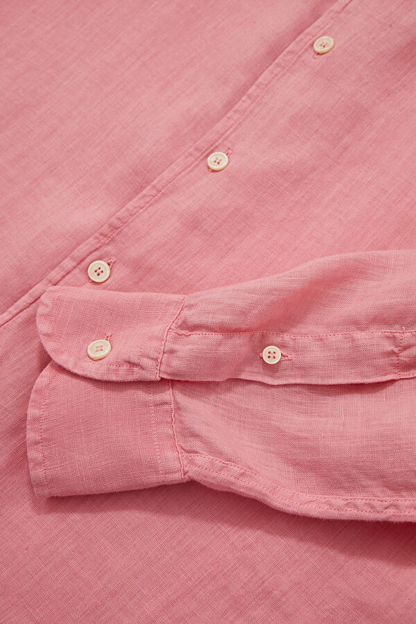 Men's Relaxed Fit Pink Shirt 4