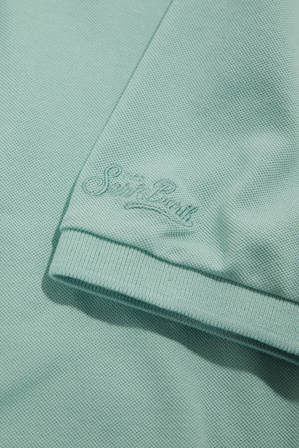 Relax Kalıp Yeşil Polo Yaka Erkek T-Shirt 5