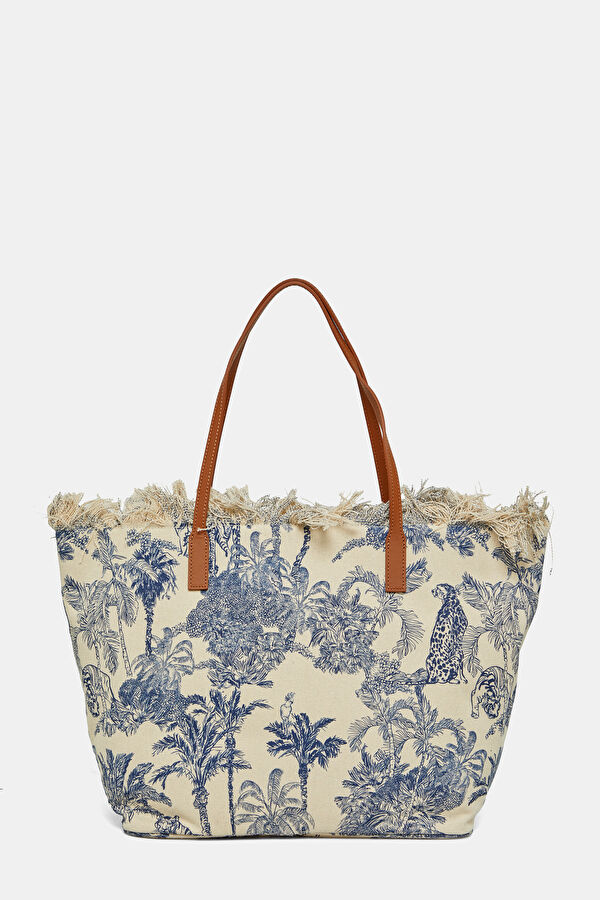 City Bag Fringe Çok Renkli Çanta 3