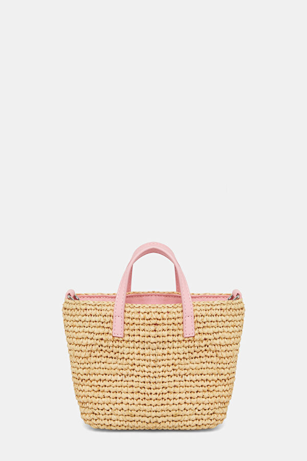 Raffia City Micro Çok Renkli Çanta 4