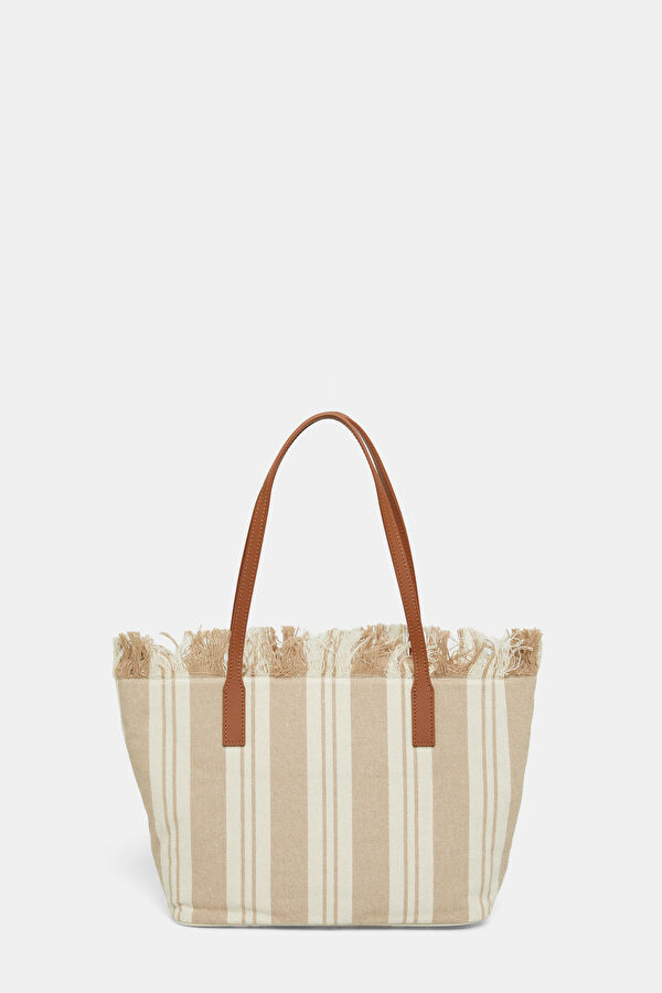 City Bag Mid Fringe Çok Renkli Çanta 3