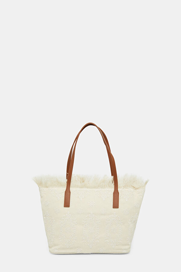 City Bag Mid Fringe Çok Renkli Çanta 3