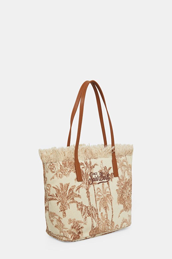 City Bag Mid Fringe Çok Renkli Çanta 2