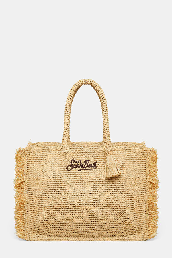 Vanity Raffia Fringes Çok Renkli Çanta