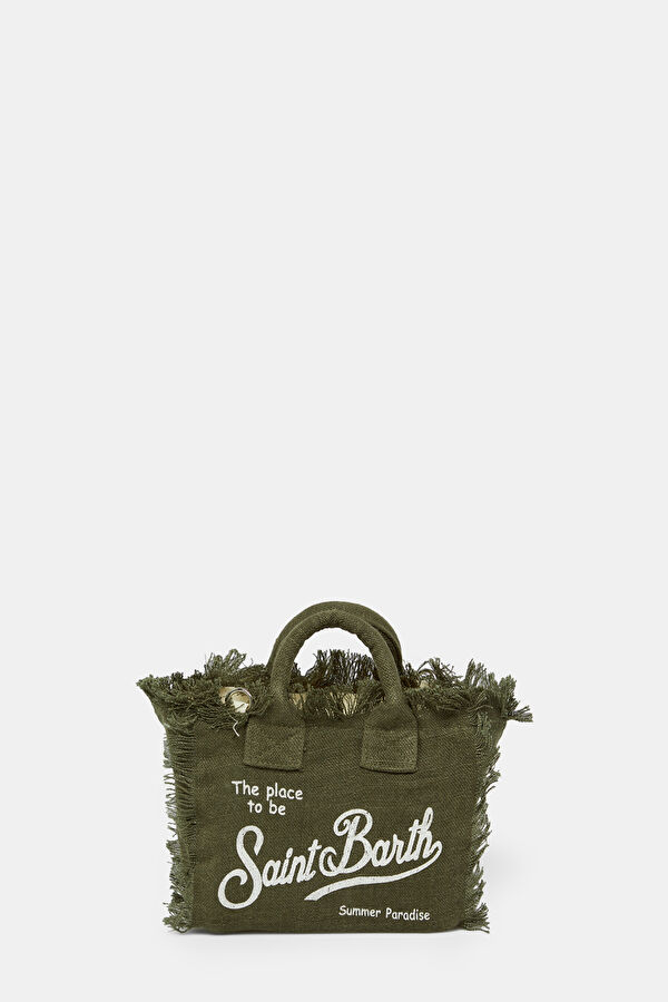 Vanity Mini Linen Çok Renkli Çanta 4