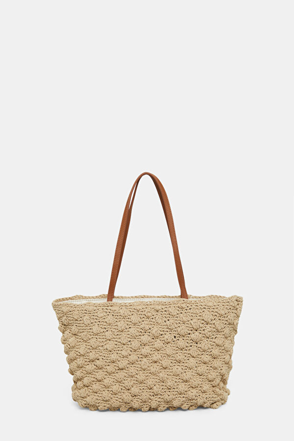 Crochet Tote Mid Çok Renkli Çanta 3