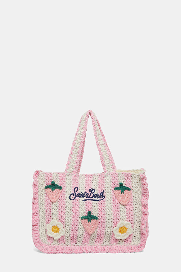 Crochet Volant Mid Çok Renkli Çanta