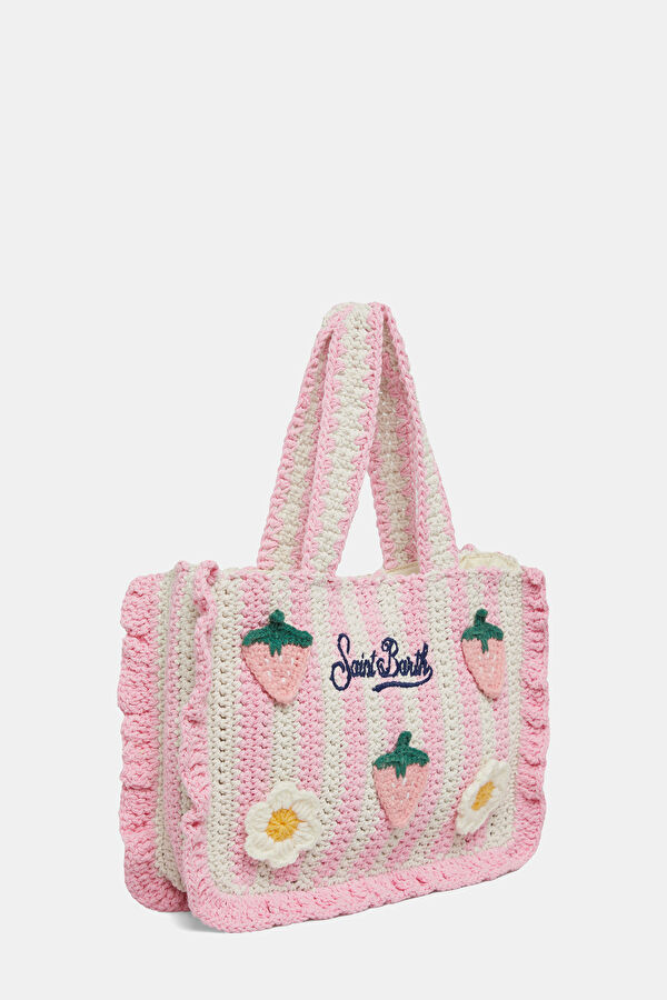 Crochet Volant Mid Çok Renkli Çanta 2