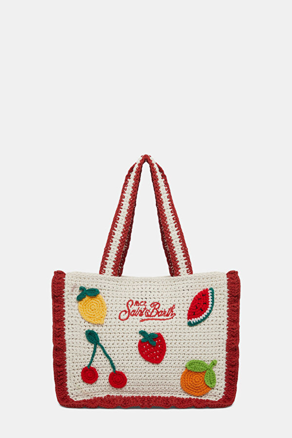 Crochet Volant Mid Çok Renkli Çanta