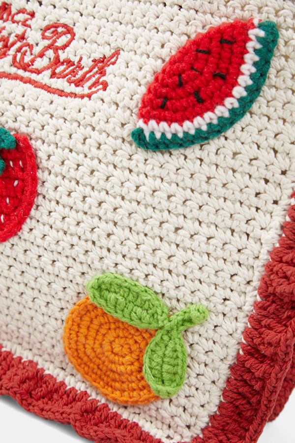Crochet Volant Mid Çok Renkli Çanta 5