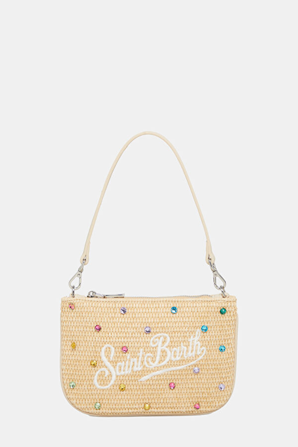 Parisienne Mini Straw Multicolor Bag