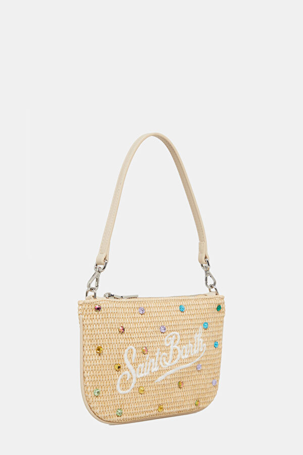 Parisienne Mini Straw Multicolor Bag 2
