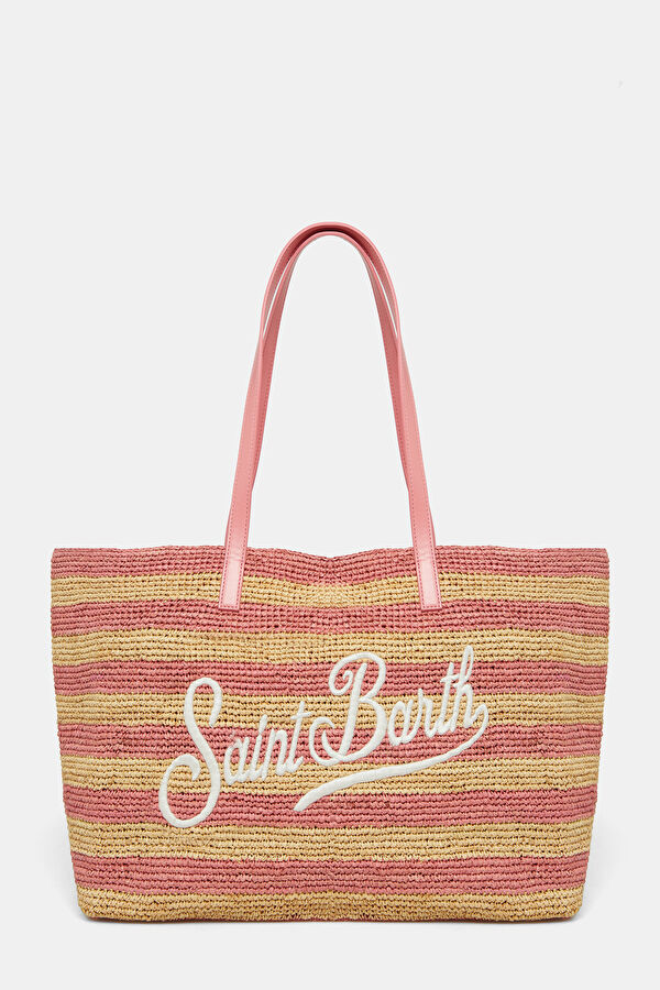 Raffia City Multicolored Bag