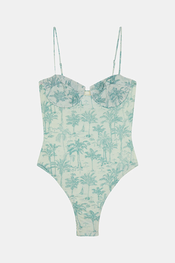 Çok Renkli Kadın Bikini