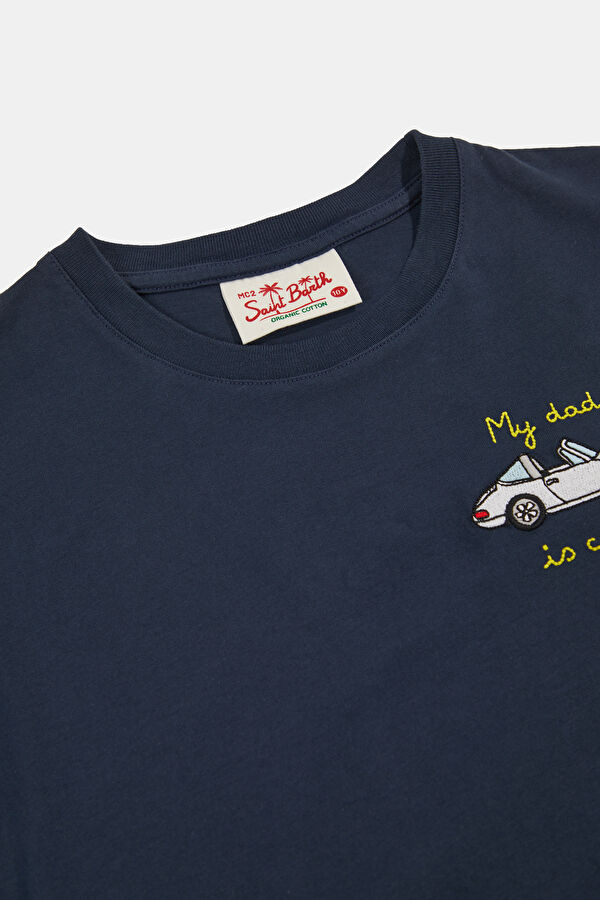 Lacivert Çocuk T-Shirt 3