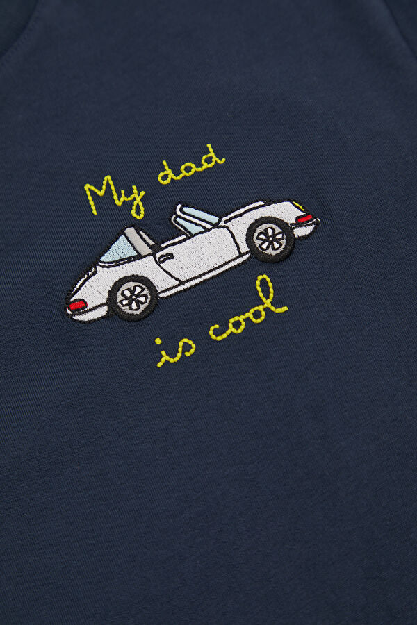Lacivert Çocuk T-Shirt 4