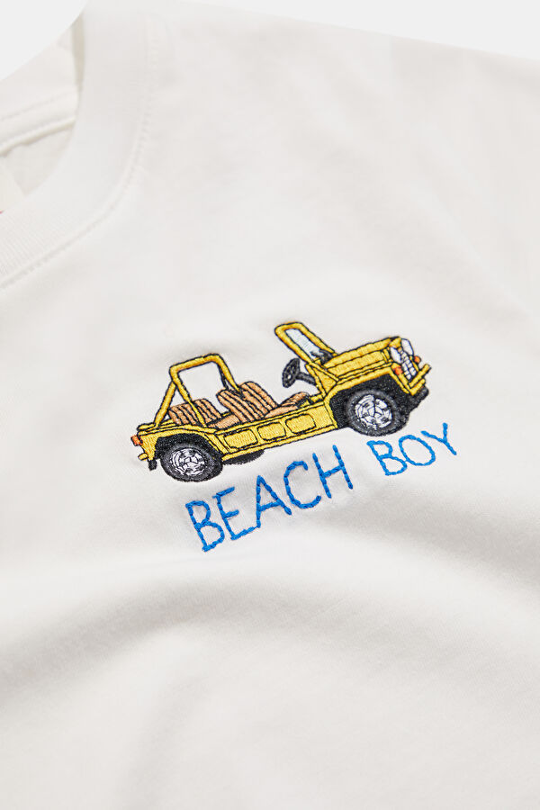 Beyaz Çocuk T-Shirt 4