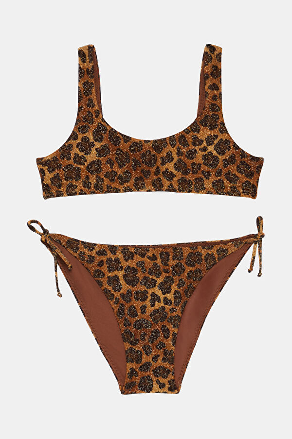 Kahve Çocuk Bikini