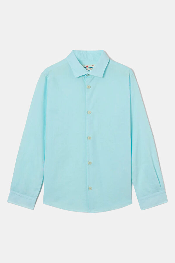 Turquoise Kids Shirt