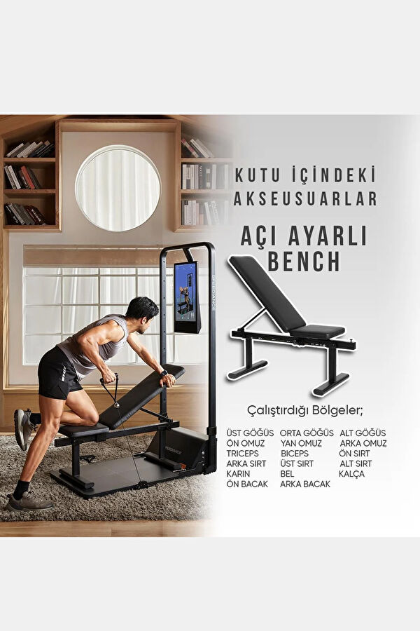 Gym Monster 2 Works Plus (Machine and Adjustable Bench) 3