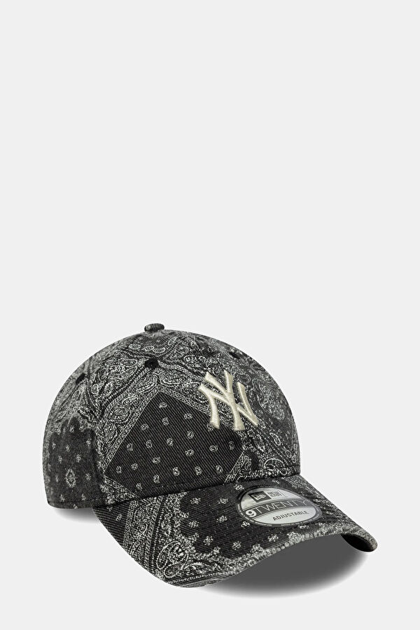 Washed Paisley 9Twenty New York Yankees Black Cap