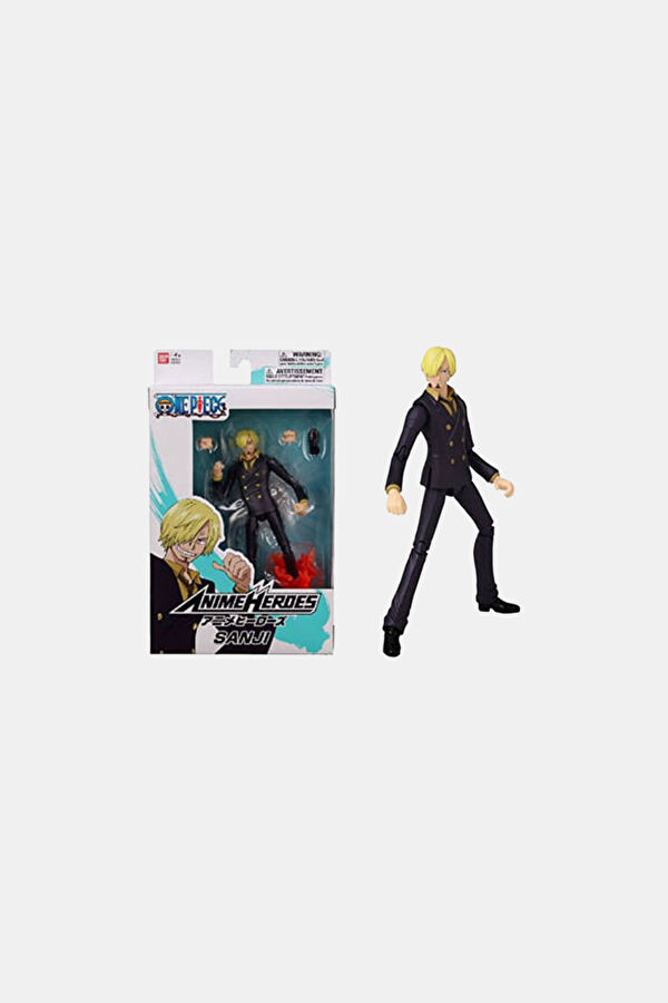 16 cm Sanji Posable Figure - Anime Heroes One Piece Series