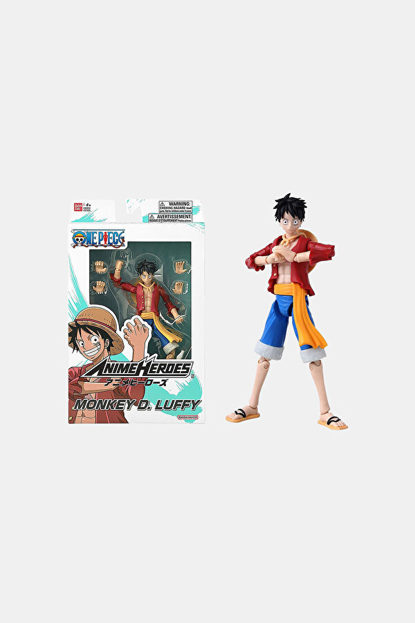 16 cm Monkey D. Luffy Poz Verilebilir Figür - Anime Heroes One Piece Serisi