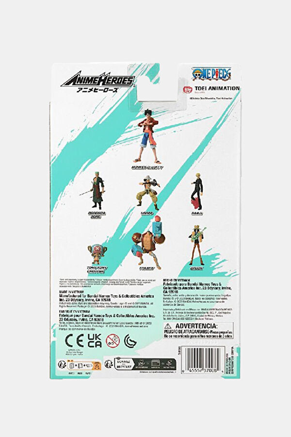 16 cm Monkey D. Luffy Poz Verilebilir Figür - Anime Heroes One Piece Serisi 8