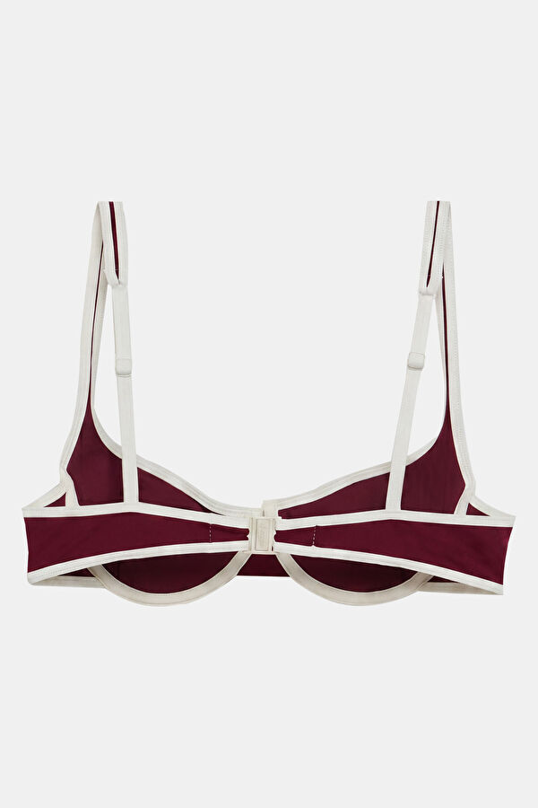 Bordo Kadın Bikini 2