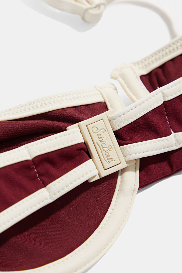 Bordo Kadın Bikini 4