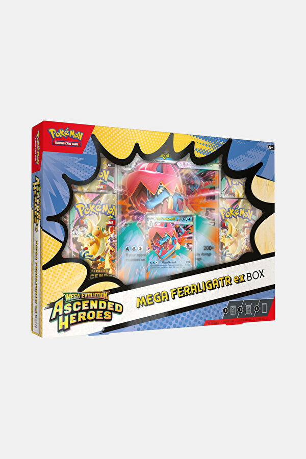 Pokémon TCG: Ascended Heroes Mega Feraligatr Ex Collection Box