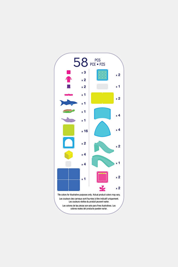 Undersea Adventure Manyetik Bloklar 58 Parça 6