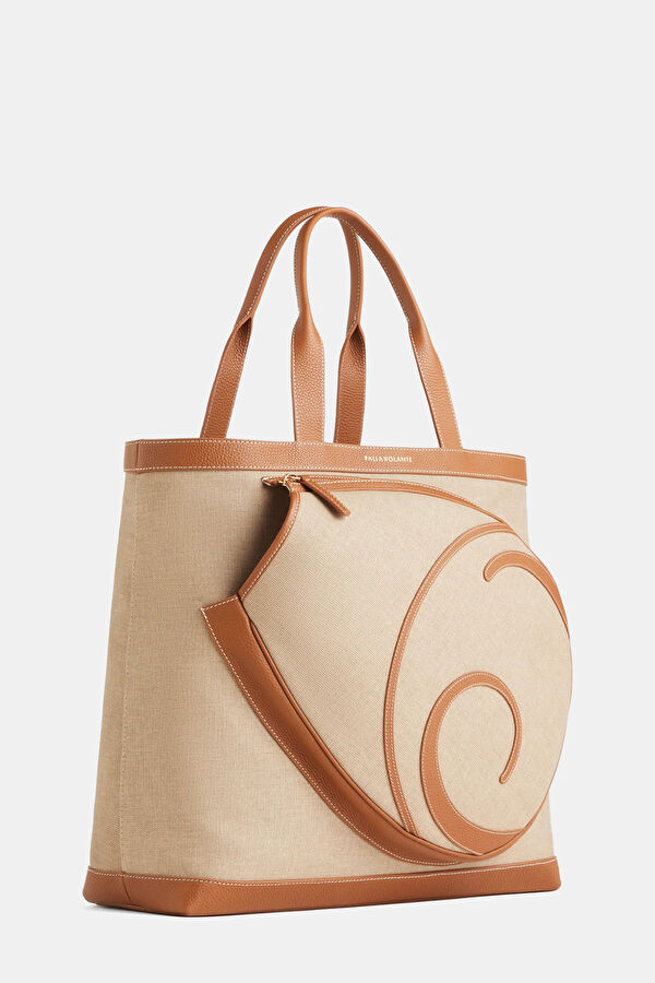 Donna Tan Leather Bag 4