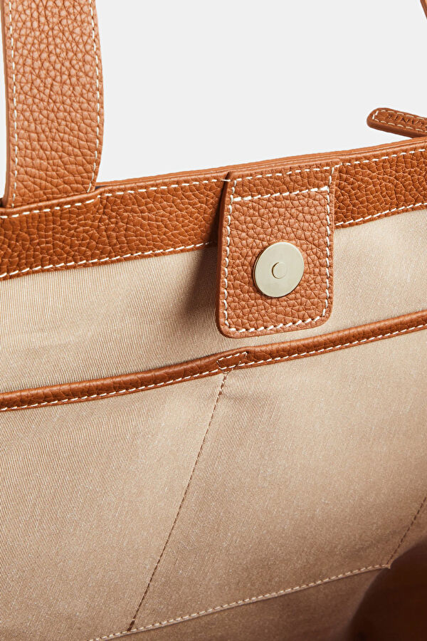 Donna Tan Leather Bag 7