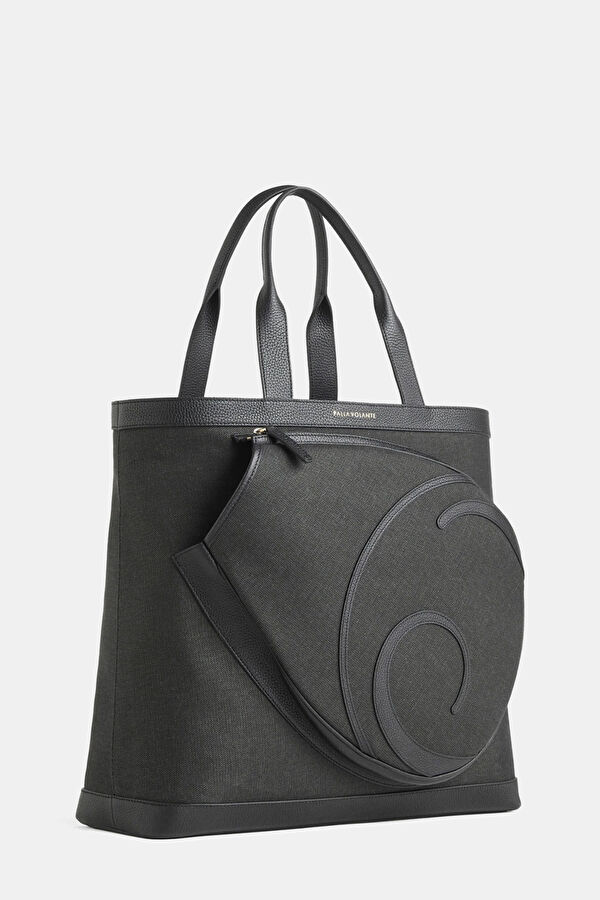 Donna Black Leather Bag 4