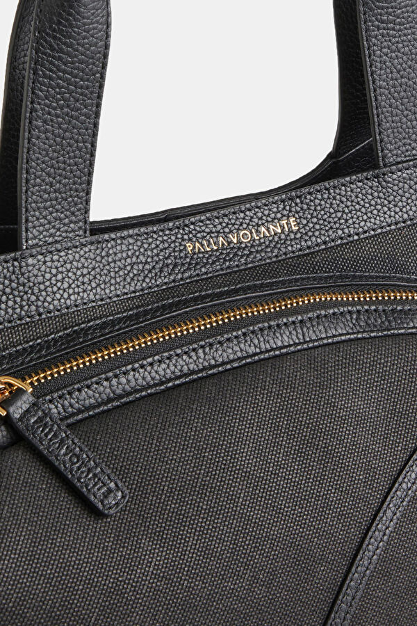 Donna Black Leather Bag 5