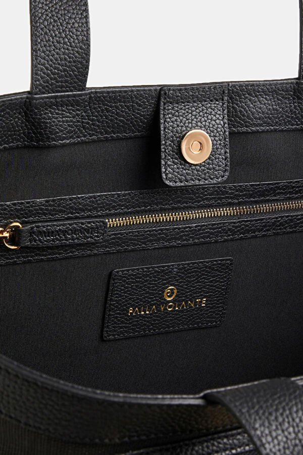 Donna Black Leather Bag 6