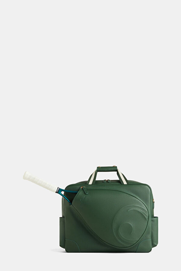 Circolo Grand Green Leather Bag 3