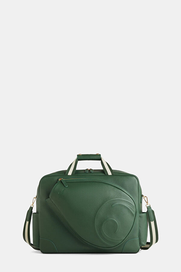 Circolo Grand Green Leather Bag 5