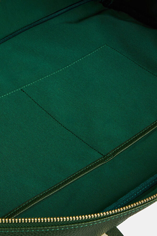 Circolo Grand Green Leather Bag 10